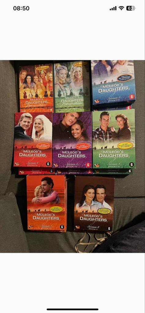 McLeod's Daughters DVD Boxsets Seizoen 1 t/m 8, Cd's en Dvd's, Dvd's | Tv en Series, Gebruikt, Boxset, Drama, Ophalen of Verzenden