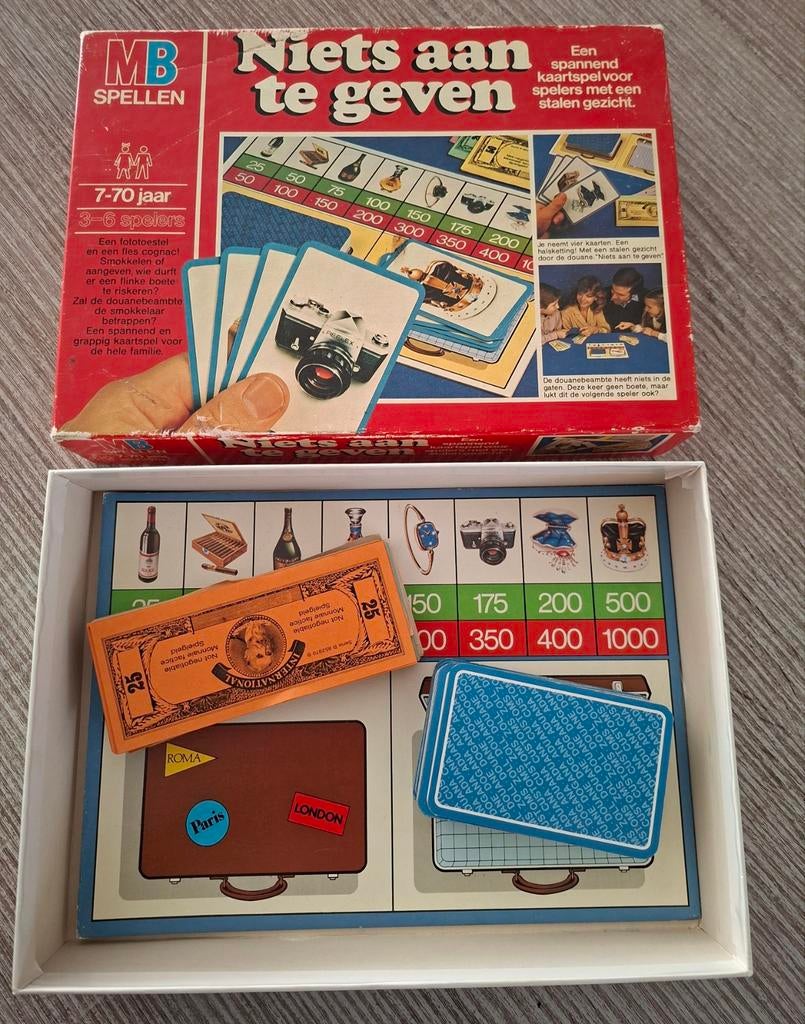 MB Spellen Niets aan te geven kaartspel, Hobby en Vrije tijd, Gezelschapsspellen | Bordspellen, Ophalen of Verzenden