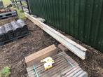 Stalen balk van 5.60 mtr , kopmaat 240x120, Ophalen of Verzenden, Gebruikt, IJzer