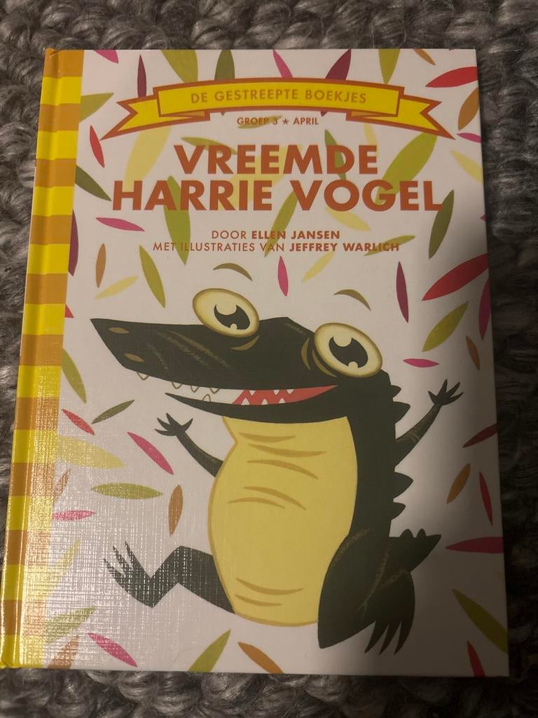 Vreemde Harrie Vogel - Ellen Jansen, Ophalen of Verzenden, Zo goed als nieuw, Sprookjes