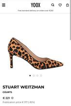 Stuart Weitzman Leopard Print Pumps - 8mm Hakken, Kleding | Dames, Schoenen, Pumps, Overige kleuren, Ophalen of Verzenden, Gedragen