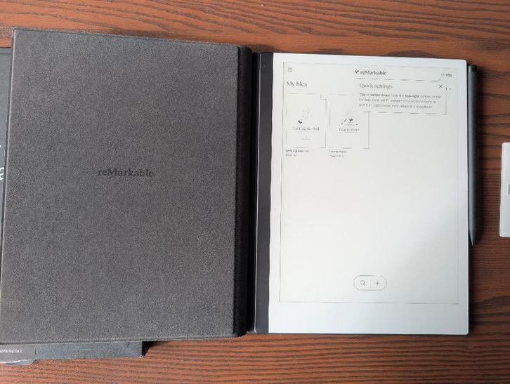 reMarkable 2 incl. extra's, Computers en Software, Tekentablets, Zo goed als nieuw, Ophalen