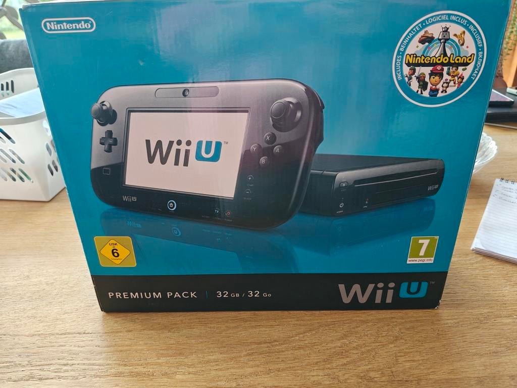 Wii u console, Ophalen, Zo goed als nieuw, Met 1 controller