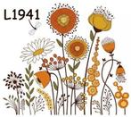 Servetten decoupage/bullet journal * Bloemen L1941, Verzenden, Nieuw