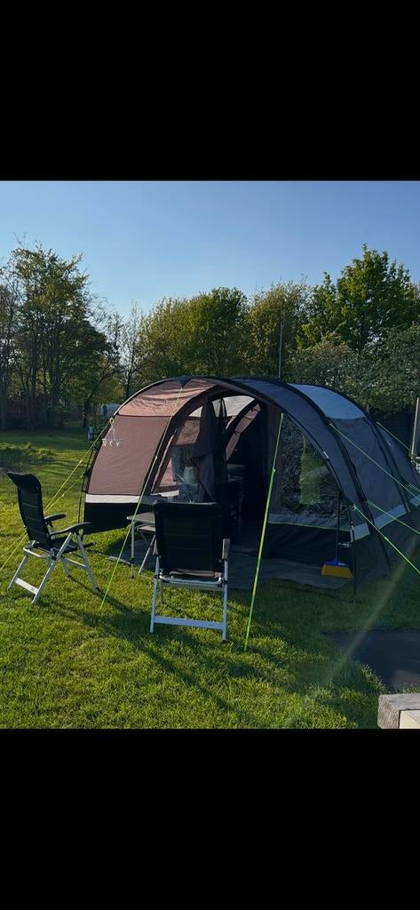 Opblaasbare tunneltent Easy Air Obelink 5 personen, Ophalen, Zo goed als nieuw, Tot en met 5