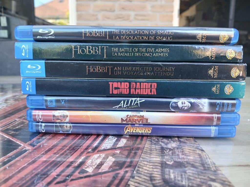 7 Blu-Ray Films lot, Vanaf 12 jaar, Ophalen of Verzenden, Zo goed als nieuw