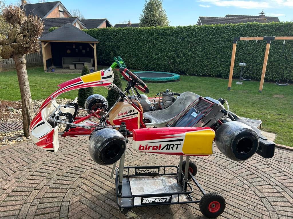Kz2 schakel kart met TM R1 blok, Ophalen, Zo goed als nieuw, Kart
