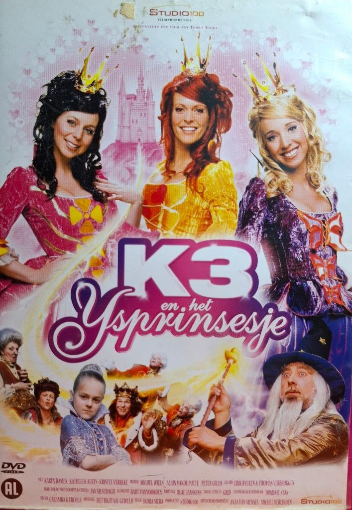 K3 en het IJsprinsesje, Alle leeftijden, Ophalen of Verzenden, Gebruikt