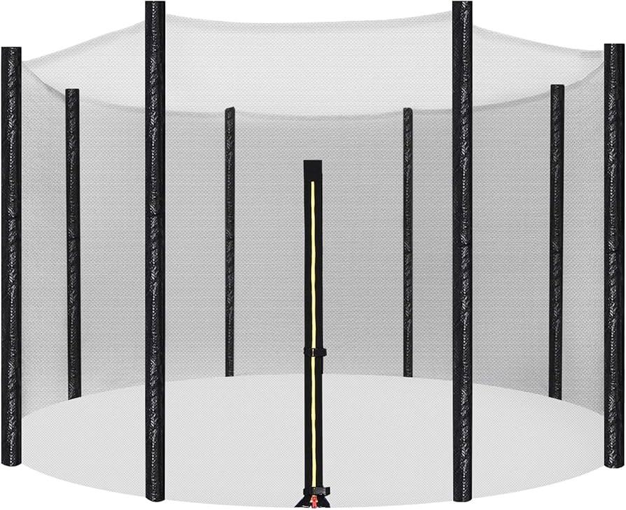 SONGMICS Veiligheidsnet voor ronde trampoline Ø 244-366 cm, Kinderen en Baby's, Ophalen of Verzenden, Nieuw