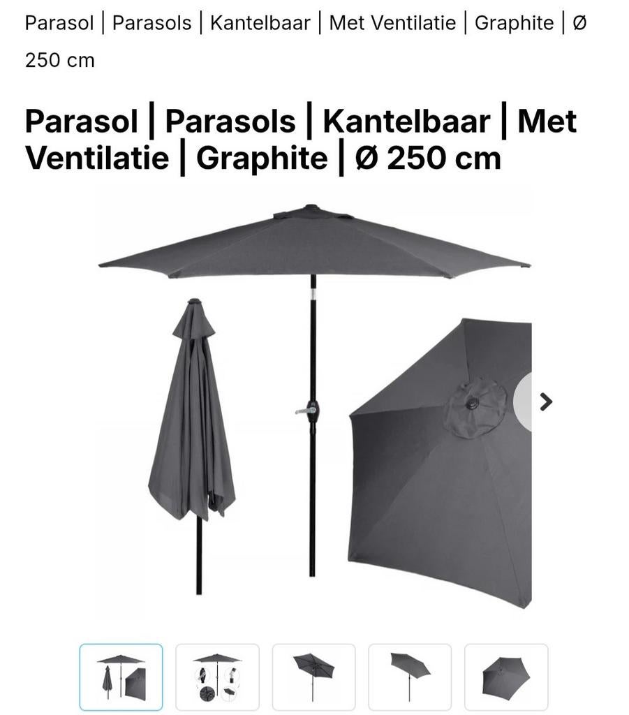 Parasol., Ophalen of Verzenden, Nieuw