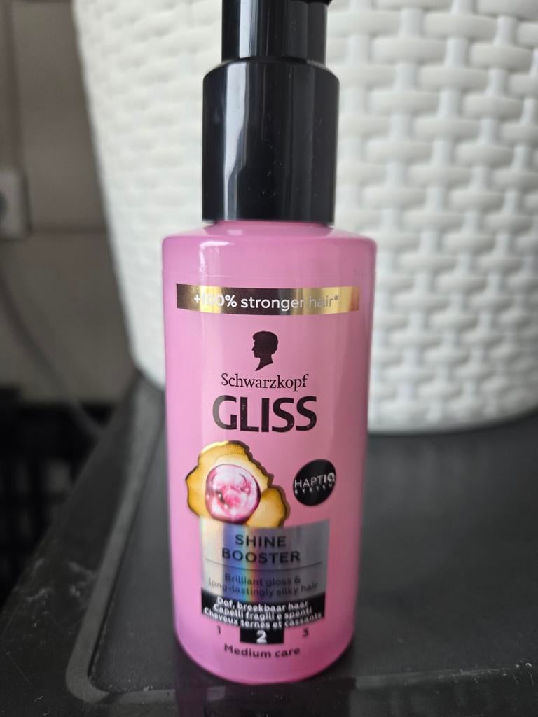 Schwarzkopf Gliss shine booster nieuw, Ophalen of Verzenden, Nieuw, Haarverzorger of -hersteller
