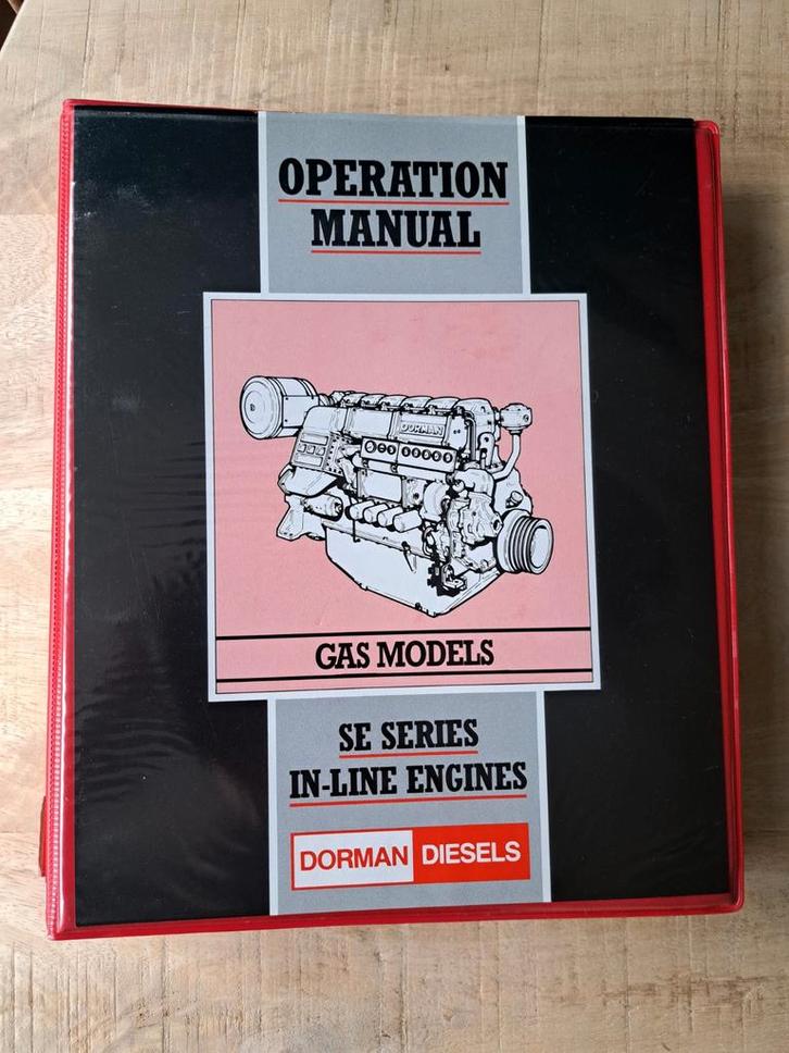 Dorman Diesels SE Serie In-Line Gas Models operating manual, Boeken, Techniek, Gelezen, Overige onderwerpen, Ophalen of Verzenden