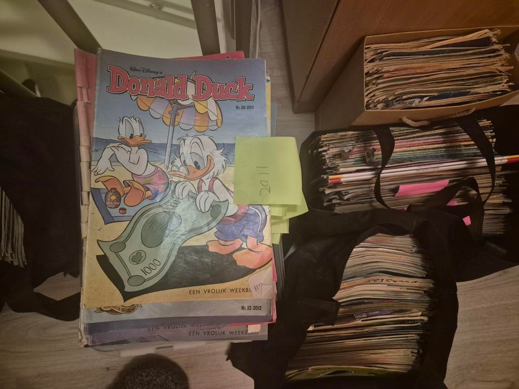 600+ Donald Ducks, Ophalen