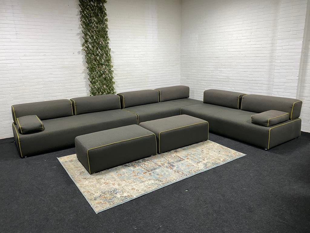 Leolux Ponton Next - 6 meter - Gratis Levering, Huis en Inrichting, Ophalen of Verzenden, Gebruikt, Stof