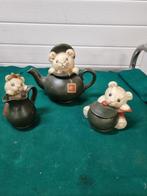 -	Theeset met beren teddy tea, Ophalen of Verzenden, 'T Olde Gre-j, Info@toldegrej.nl, Endepoelstraat 20f Didam