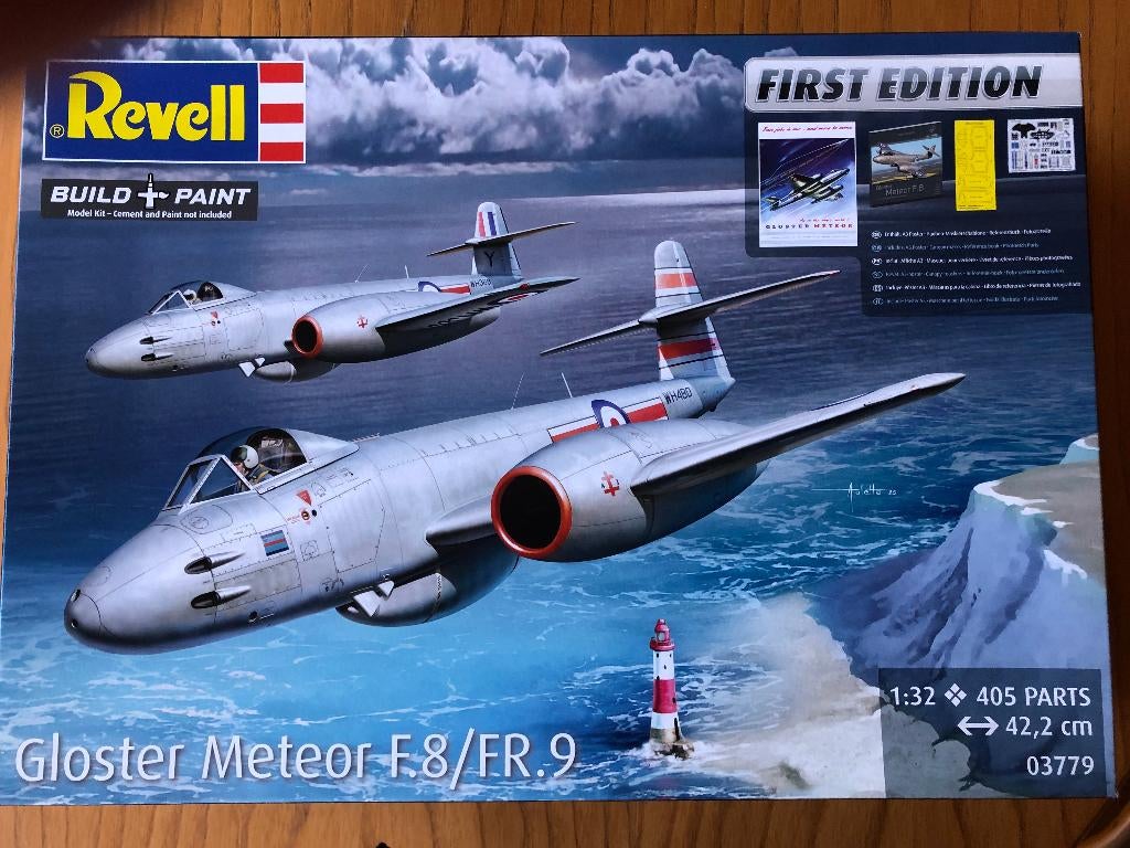 Gloster Meteor F.8/FR.9, Revell, Nieuw, Ophalen of Verzenden, Groter dan 1:72