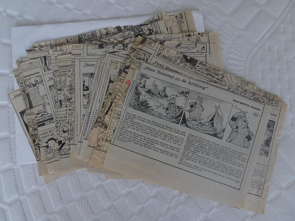 Krantenknipsels Marten Toonder, Boeken, Eén stripboek, Ophalen of Verzenden, Gelezen, Marten Toonder