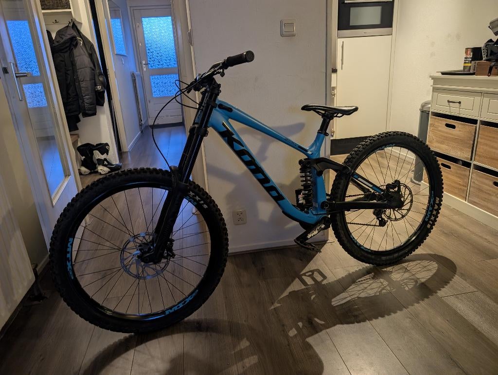 Downhill mountainbike Kona, Fietsen en Brommers, Fietsen | Mountainbikes en ATB, Fully, Zo goed als nieuw, Schijfrem, Ophalen