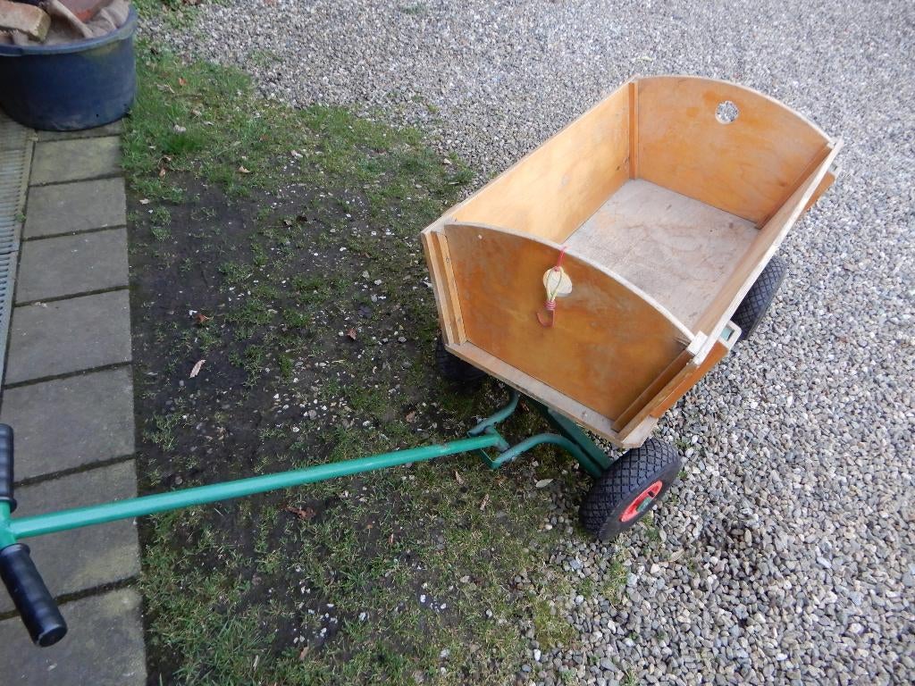 Handkar voor kinderen, Ophalen, Gebruikt