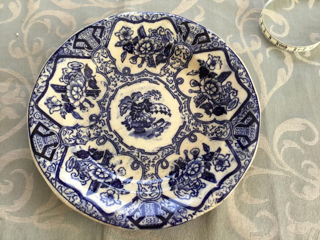 P.Regout &Co Maestricht. Wandbord Chily  1880-1884/21 cm, Ophalen of Verzenden