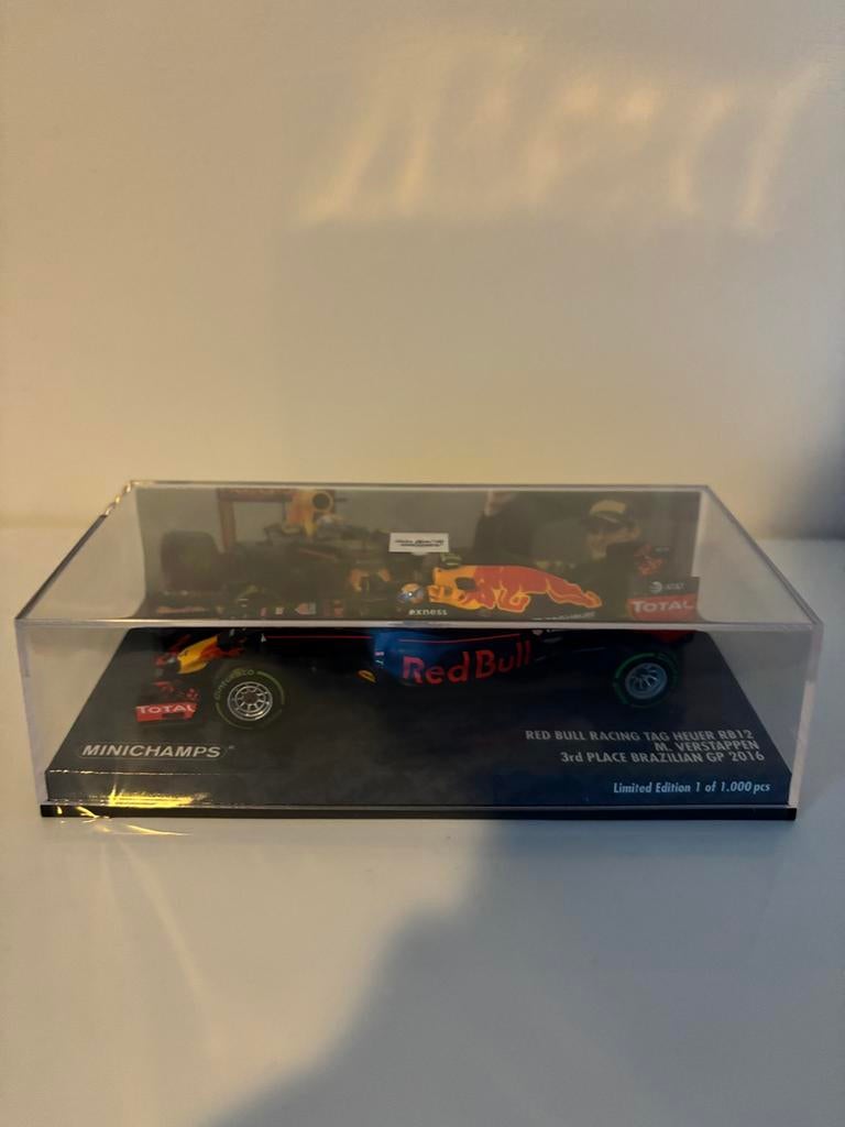 Max Verstappen Brazille GP 2016 1/43, Ophalen, Nieuw, Formule 1