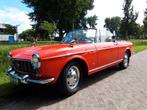 Fiat 1500 Pininfarina cabriolet 1966, Achterwielaandrijving, Zwart, Cabriolet, Leder