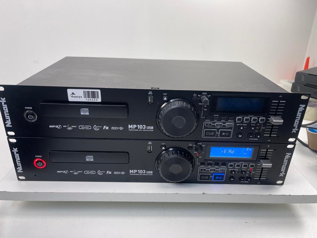 NUMARK MP103 Usb/Cd/Mp3 Speler Norm€371,00 nu €90,00 TOPPER, Ophalen, Gebruikt, Audio