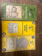 Oude Michelin kaarten, Gelezen, Frankrijk, Ophalen of Verzenden, Landkaart