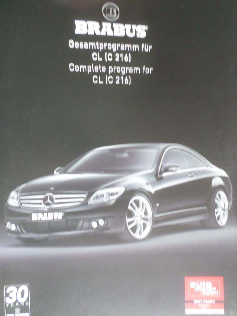 Mercedes Brabus CL 2008 Brochure, Ophalen of Verzenden, Zo goed als nieuw, Mercedes