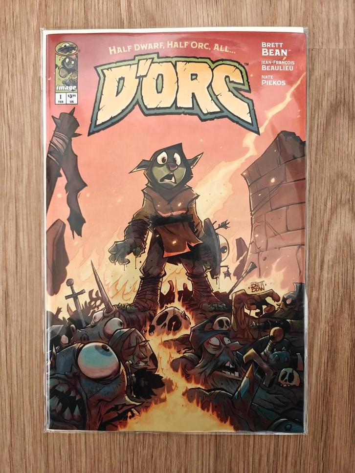 NIEUW! D'Orc #1 "ongelezen" in nieuwstaat., Boeken, Strips | Comics, Nieuw, Eén comic, Amerika, Ophalen of Verzenden