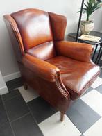 Heren fauteuil Schapenleer, Ophalen of Verzenden, 75 tot 100 cm, 50 tot 75 cm