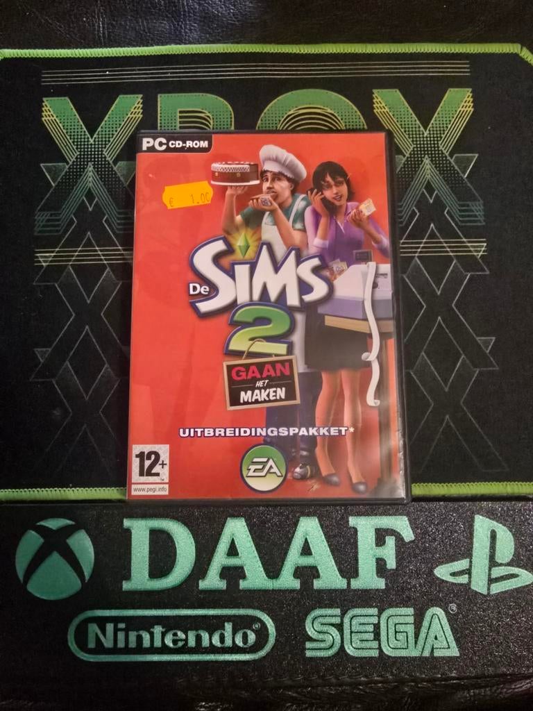 De Sims 2 gaan het maken uitbreidingspakket - PC Game, 1 speler, Ophalen of Verzenden, Zo goed als nieuw, Vanaf 12 jaar