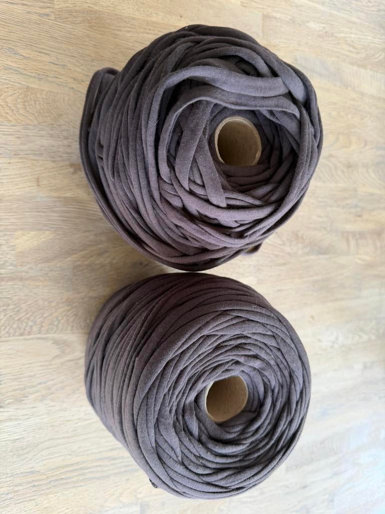 2 klossen katoen draad stretch voor macrame, Ophalen of Verzenden, Zo goed als nieuw, Breien of Haken, Wol of Garen