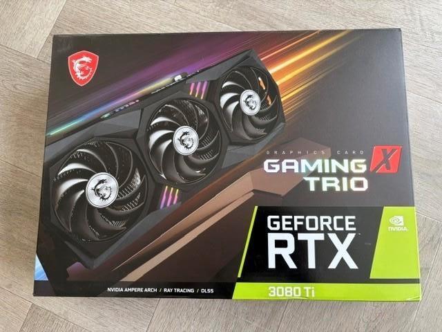MSI Geforce RTX 3080Ti Gaming Trio, Computers en Software, Videokaarten, Ophalen, GDDR6, PCI-Express 4, Zo goed als nieuw