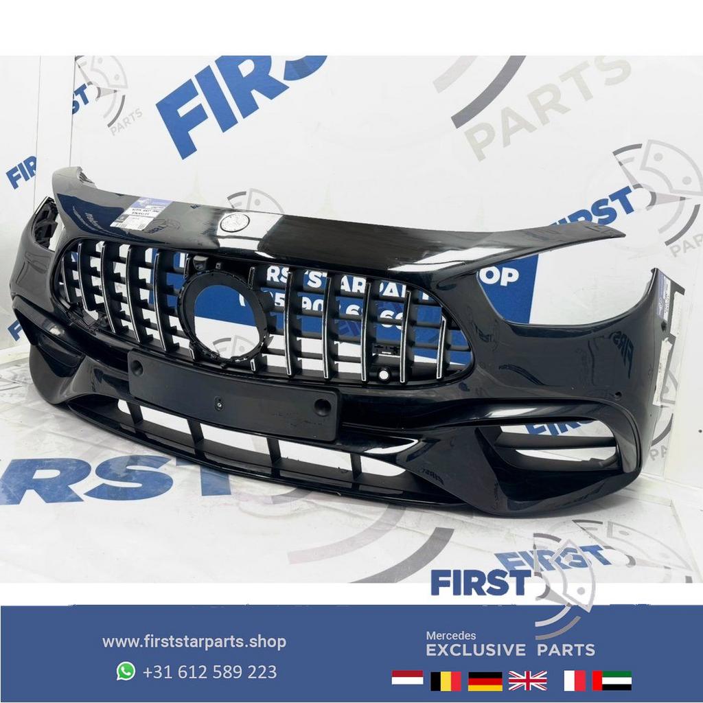 W213 FACELIFT E63 BUMPER A2138851605 E63s AMG VOORBUMPER COM, Gebruikt, -, Voor, Ophalen of Verzenden