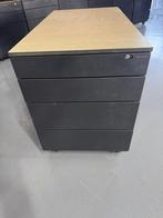 Ahrend ladenkast voor onder buro, Huis en Inrichting, Kasten | Ladekasten, Ophalen, Gebruikt, 50 tot 100 cm, 3 of 4 laden