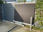 Uittrekbaar windscherm 5 meter - Zwart, Tuin en Terras, Zonneschermen, Ophalen, Gebruikt, Overige typen, 450 cm of meer