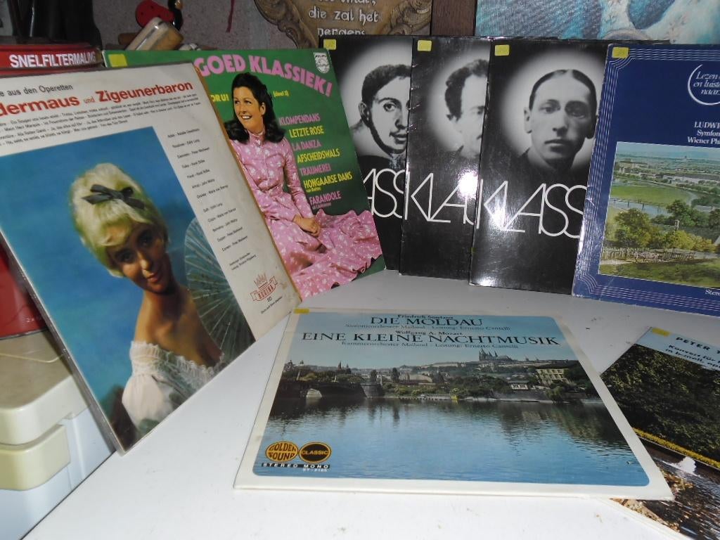 33 lp"s klassieke muziek, Cd's en Dvd's, Vinyl | Klassiek, Ophalen, Gebruikt, Overige formaten, Overige typen