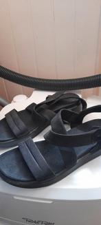 Ecco sandalen maat 39, Ophalen of Verzenden, Zo goed als nieuw, Zwart, Sandalen of Muiltjes