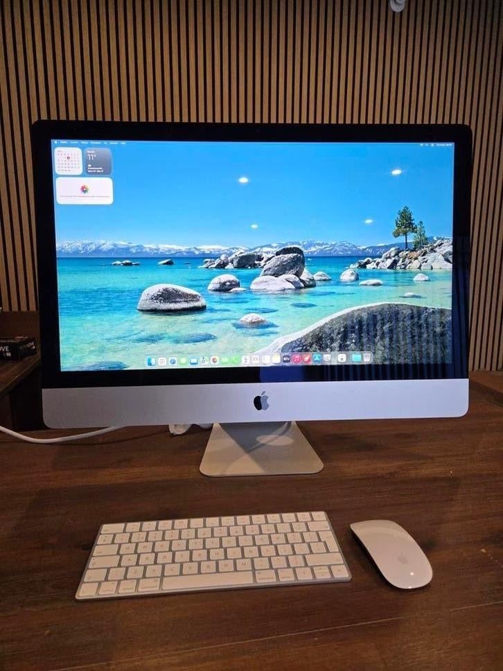 iMac 27" 5K  I5 32GB 500GB SSD uit 2022 4GB VRAM   Garantie, 32 GB, SSD, IMac, Ophalen of Verzenden