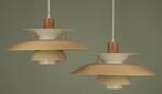 Louis Poulsen PH5 hanglampen, Denemarken. va. 395 euro., Vintage MCM, Zo goed als nieuw, Minder dan 50 cm, Vintage MCM