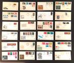 FDC verzameling van 190 enveloppen jaren 60 70 en 80, Ophalen of Verzenden, Envelop