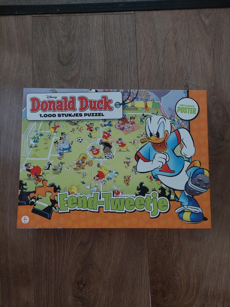Donald Duck Eend-Tweetje puzzel 1000 stukjes, Ophalen of Verzenden