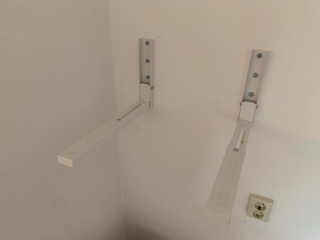 Magnetron steunen wit, Ophalen of Verzenden, Zo goed als nieuw