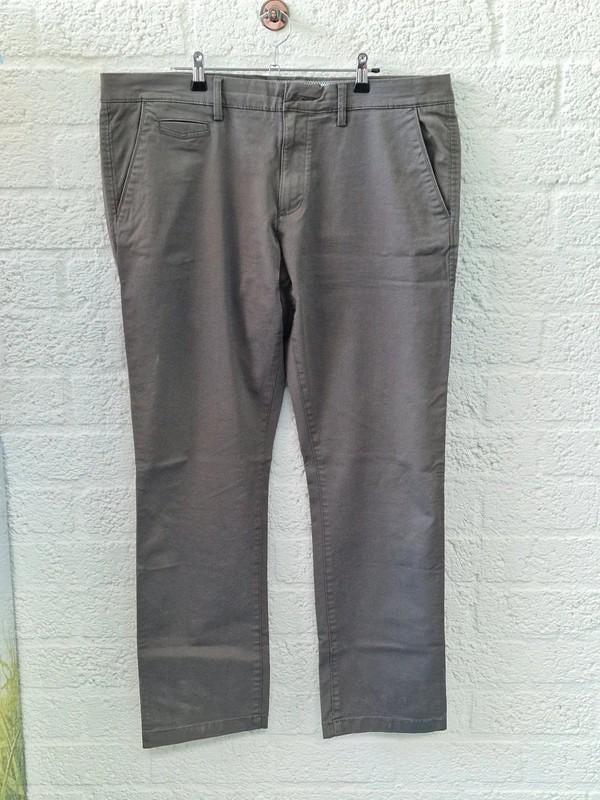 C&A Canda stretch broek – maat W40 L32 – grijs, Ophalen of Verzenden, Gedragen, Overige maten, Grijs