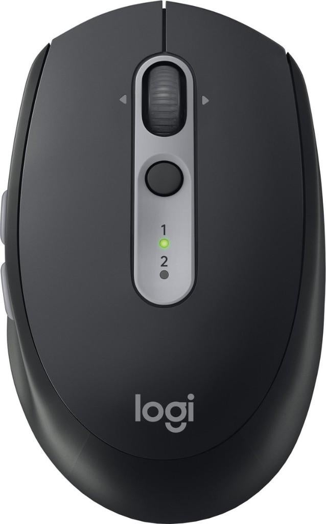 Logitech M590 Multi-Device - Silent Draadloze Muis - Zwart, Computers en Software, Muizen, Rechtshandig, Ergonomisch, Logitech
