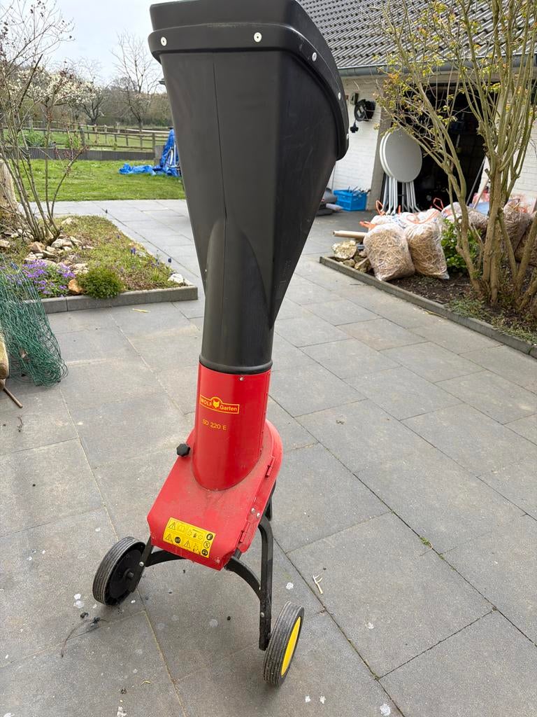 Wolf Garten hakselaar SD 220 E, Ophalen, Gebruikt, Elektrisch