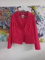 Prachtige roze Travelstof blazer La Ligna XL, Maat 46/48 (XL) of groter, Ophalen of Verzenden, Zo goed als nieuw, Jasje