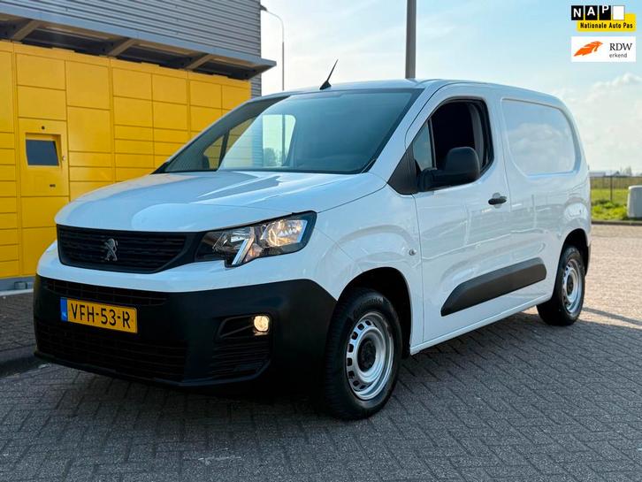 Peugeot Partner 1.5 BlueHDI Premium Bj 2020 Airco Dealer ond, Auto's, Bestelauto's, Bedrijf, Te koop, ABS, Airbags, Airconditioning