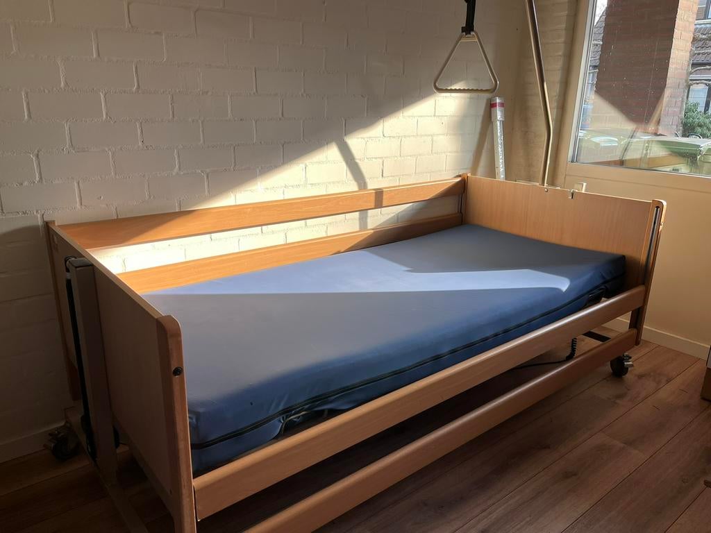Hoog-laag bed. Met toebehoren, Ophalen, 90 cm, Eenpersoons, Zo goed als nieuw
